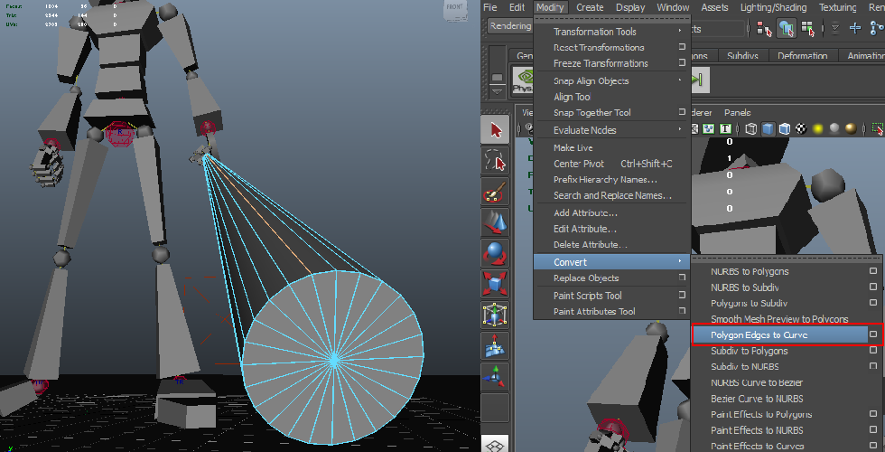 Maya 軌跡エフェクトの作例 その１no More Retake No More Retake